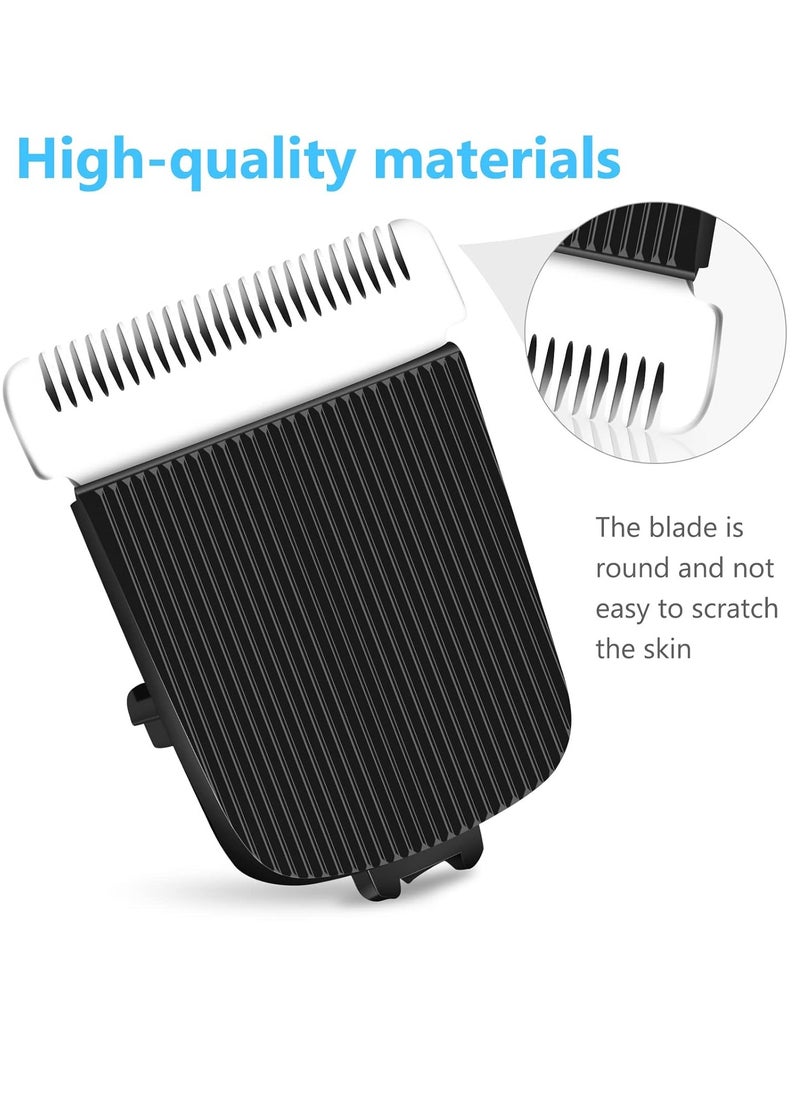 Wusuker - 2 Pack Replacement for Manscaped The Lawn Mower Electric Groin Hair Trimmer  Hygienic Snap-In Replacement Clipper  Fit for Manscaped Lawn Mower 4.0 3.0 2.0,Black - Image 1