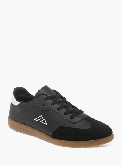 Oaklan by Shoexpress Mens Panelled Sports Shoes With Lace-Up Closure