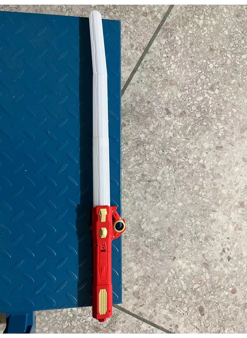 Arabest Kids 2-in-1 Glowing Extendable Lightsaber Toy Red lightsaber 1 opp bag 2 lights 