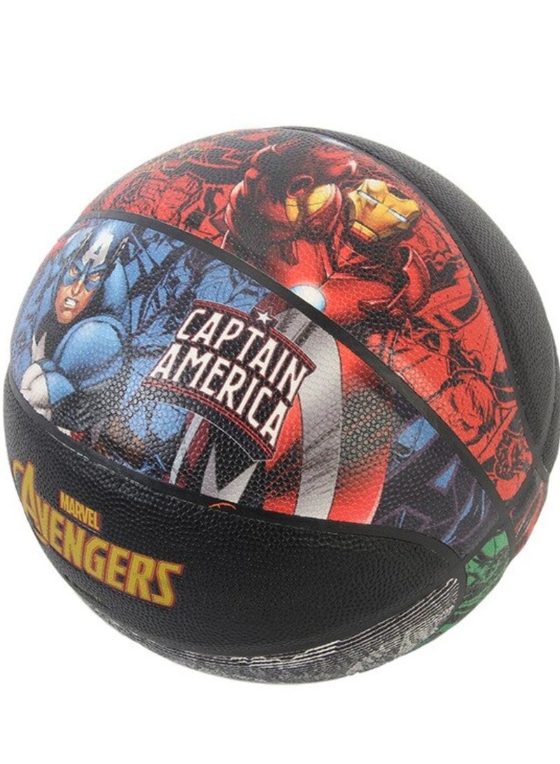 جوريكس كرة السلة، كرة سلة عالية الجودة لجميع الملاعب، كرة سلة مارفل شكل بطل السوبر, مقاس 25 × 25 × 25 سم للعب في الأماكن المغلقة أو الهواء الطلق للمسابقات اللعب الترفيهي للأولاد والبنات والبالغين والأطفال - Image 3