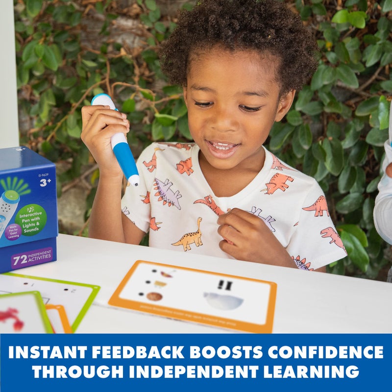 Educational Insights Hot Dots Beginning Phonics Set with 72 Activities Learn to Read Preschool Set with Interactive Pen Ages 3 - Image 3