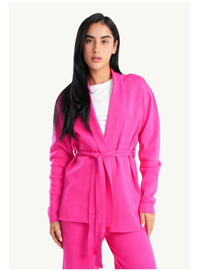 Carina Lounge Cardigan with Folded Collar L - Image 1