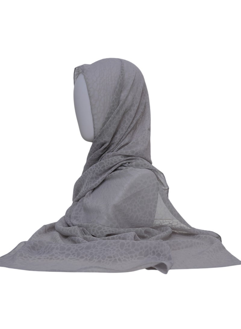 Moja Hijab for Women | 3 Pcs Chiffon Hijab Set | Moja Bubble Marble Chiffon Hijabs | Soft Lightweight Modest Scarves - Image 2