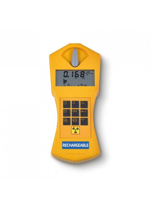Gamma-Scout Rechargeable Geiger Counter Hand-held Radiation Detector - Rechargeable Model