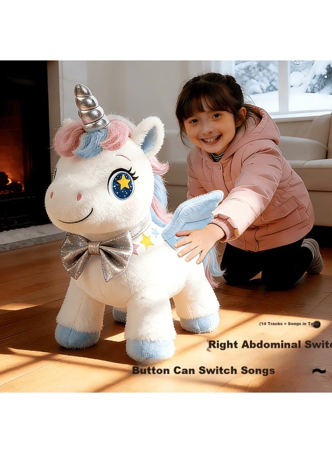 Sodeep Sodi Year Of The Horse Mascot Plush Toy Electric Plush Doll For Girls Children's Birthday New Year Gift - Image 3