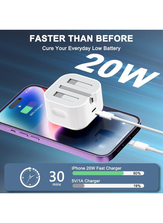 SMART SOURCE 20W USB-C Fast Charger | PD Quick Charging Adapter Compatible with iPhone, Samsung, Huawei, Xiaomi & All Type-C Devices | Foldable UK Plug | Universal Fast Charging Mobile Charger - Image 4