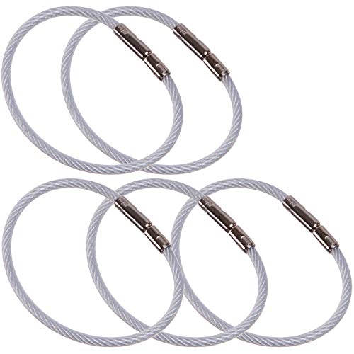 Aerobind Aeroflex - 5” Steel Checklist Ring (Pack of 25) - 1.59" Diameter - Image 1