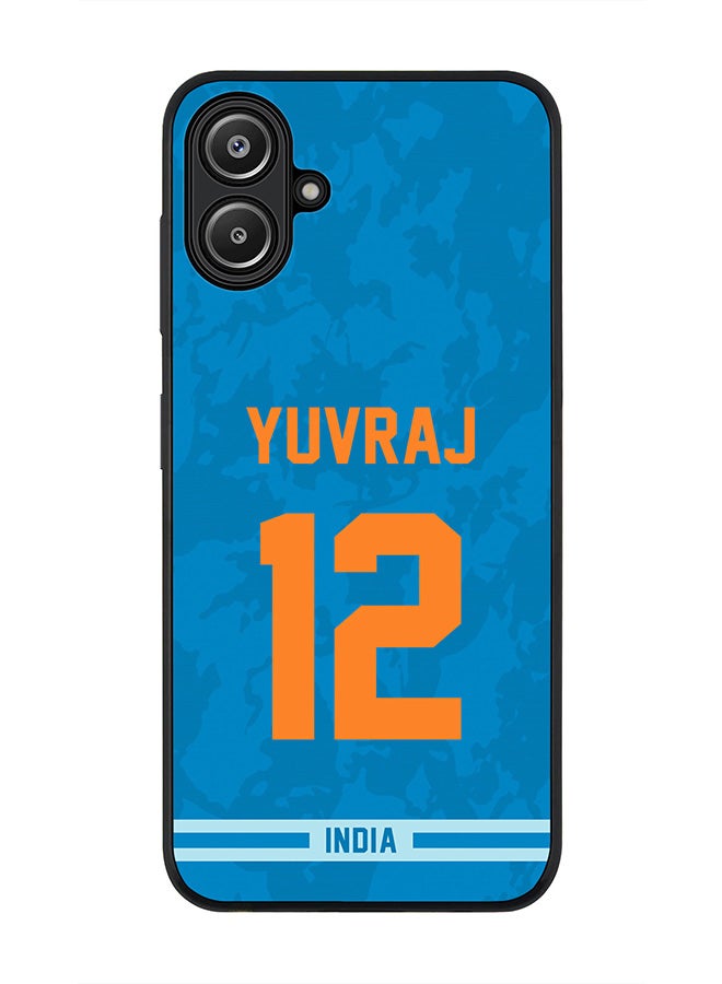 Stylizedd For Samsung Galaxy A06 Case,Slim fit Camera Protection, Shockproof Thin Phone cover - India Yuvraj Singh, Jersey No 12 - Image 1