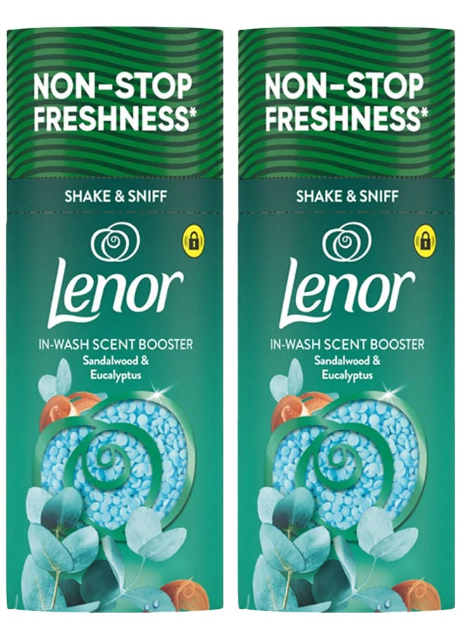 Lenor In Wash Scent Booster Sandalwood & Eucalyptus 2x155G