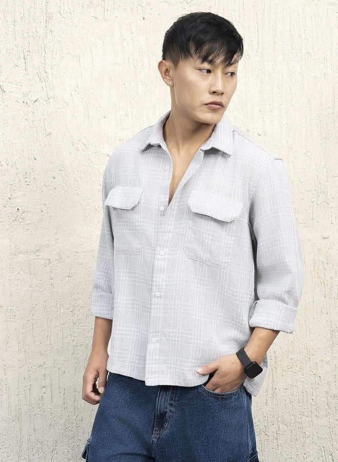 Hubberholme Multicolor Shirt for Men, Vibrant Look - Image 3