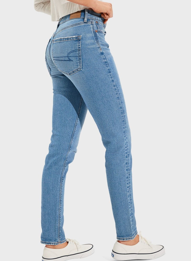 امريكان ايجل جينز بخصر عالي - Image 3