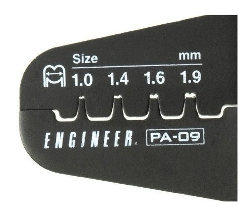 ENGINEER PA09 Precision Micro Connector Crimping Pliers 175mm Made in Japan Crimp AWG 32 to 20 Wires across 100 Different Terminals DSub Connectors Contacts - Image 3