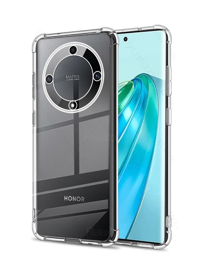 BORTONY Honor X30 5G Case Shockproof flexible Silicone Bumper Cover Clear Transparent Anti scratch TPU Full Camera Protection designed for Huawei X30 5G - Image 1