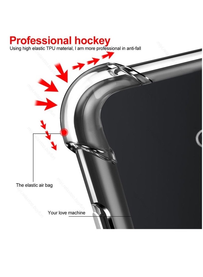 BORTONY Honor X30 5G Case Shockproof flexible Silicone Bumper Cover Clear Transparent Anti scratch TPU Full Camera Protection designed for Huawei X30 5G - Image 2