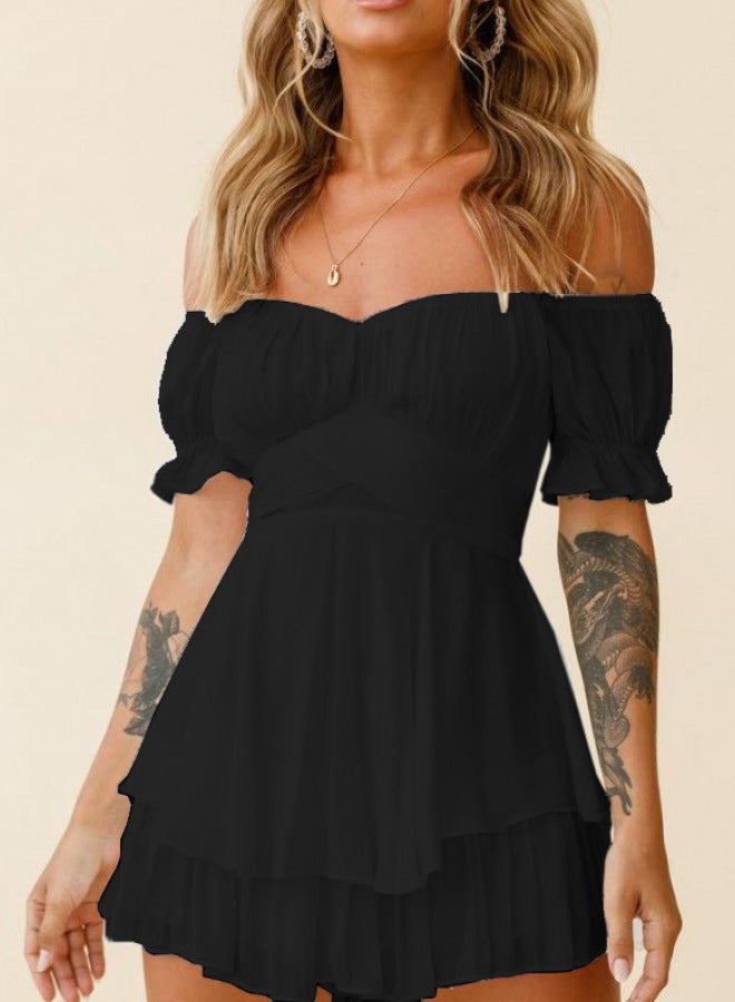 Yailla Sexy Jumpsuit Summer Short Pants