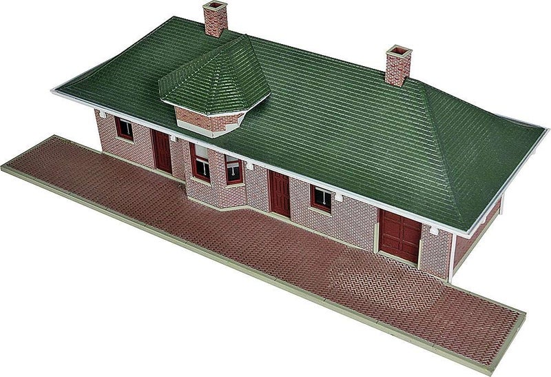 Walthers Cornerstone HO Scale Model Pella Depot - Image 5