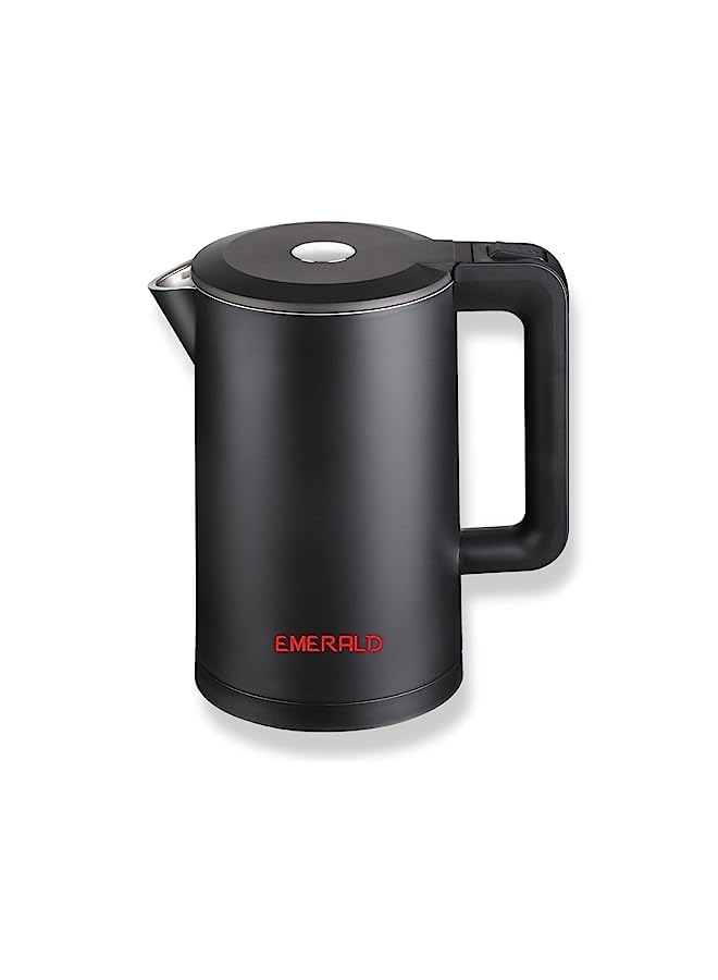 Emerald Cordless Electric Kettle, 2200W Power, 1.7L, with Auto Shut, 360-Degree Cord Design, Perfect for Warm Beverages, EK781KG. - Image 2