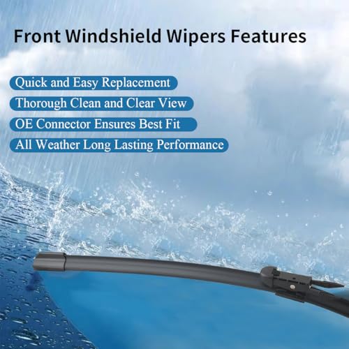 WINNERS Windshield Wipers for Ford Bronco 2021 2022 2023 2024, (Not for Bronco Sport) OEM Quality Wiper Blades for My Car, Include Front Windshield Wipers 17 Inch and Rear Wiper Blade - Image 5