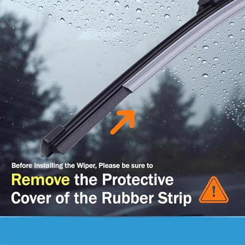 WINNERS Windshield Wipers for Ford Bronco 2021 2022 2023 2024, (Not for Bronco Sport) OEM Quality Wiper Blades for My Car, Include Front Windshield Wipers 17 Inch and Rear Wiper Blade - Image 3
