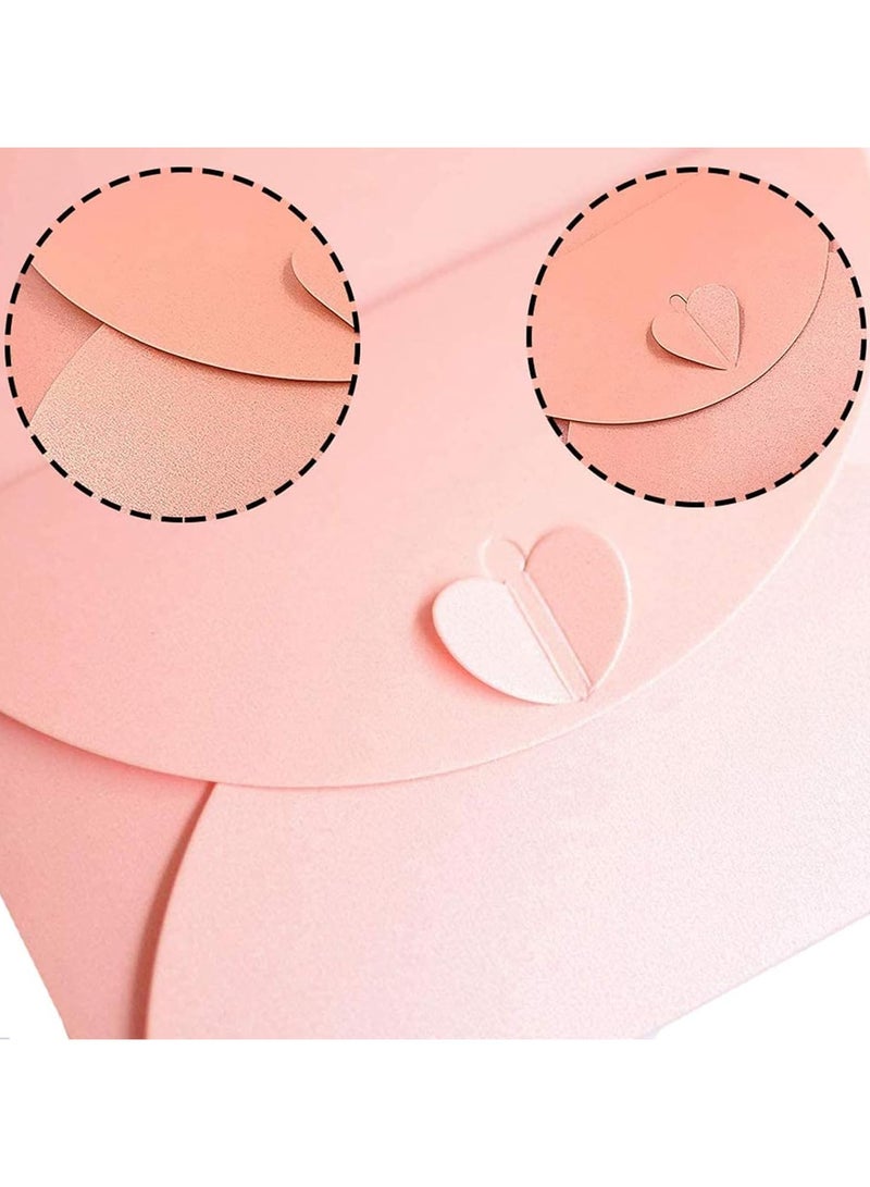 general Mini Envelopes, 20 Piece Gift Card Envelopes, Colourful Small Pocket Envelopes for Business Cards, Small Note Cards 2 Colours, Small Envelopes for Wedding, Birthday, Party Gift Cards - Image 2