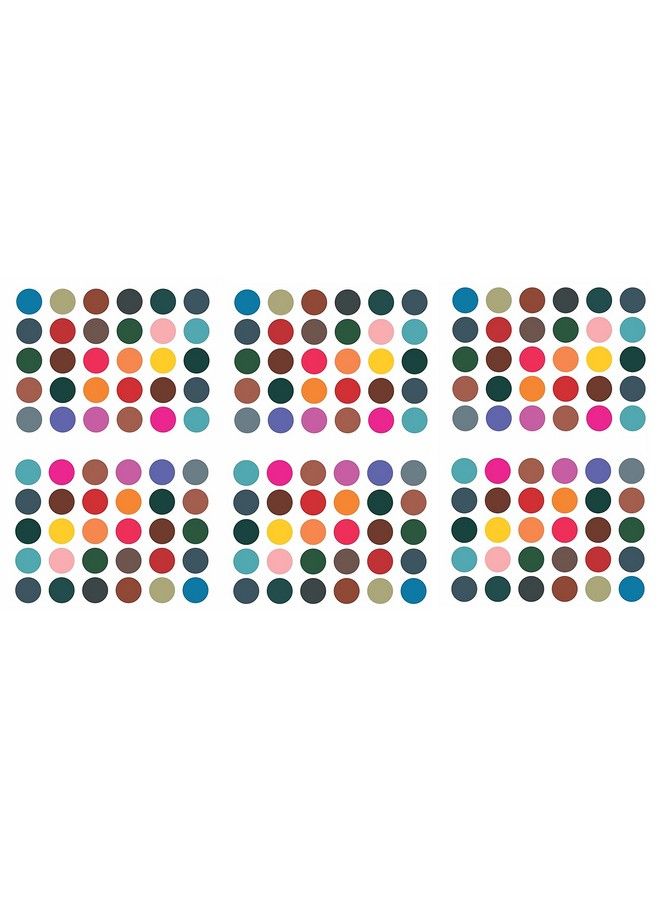 Sunaina Matching Plaza Multicolor Round Bindi For Women (Size 11Mmpack Of 180 Bindis) [Smp611] Size2 - Image 2