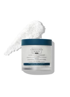 Christophe Robin Christophe Robin Cleansing Purifying Scrub with Sea Salt for Oily and Itchy Scalp Detox 250ml (Low Dioxane) 2024 Edition  - Image 2