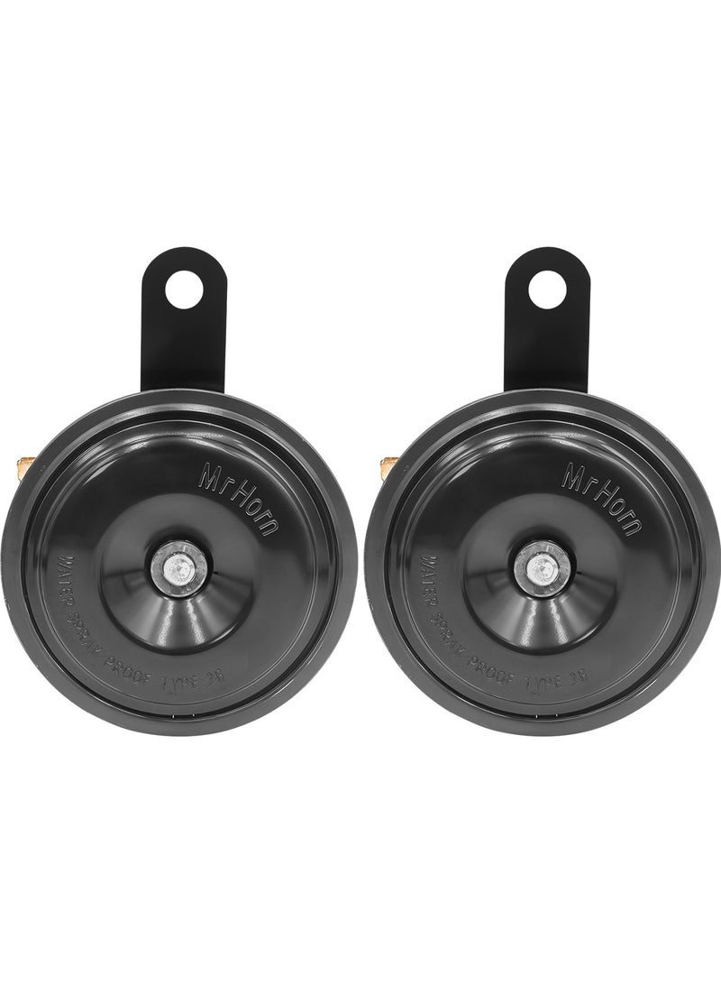 Generic MrHorn Disc Horn Set 370Hz/430Hz Dual Tone, 105-118dB – Waterproof, Universal Fit for Cars, Bikes, Trucks, MR-80-004  - Image 5