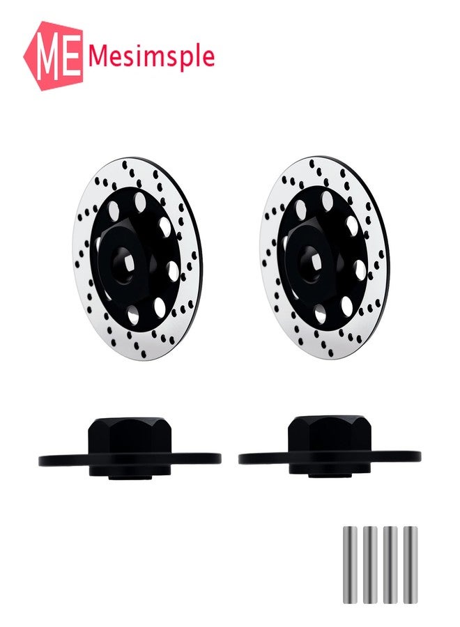 Mesimsple Alum Disc Brake 12mm Wheel Hex Hub for 14301 14302 14303 14209 14210 16207 16208 16209 16210 H16 H16E H16P H16BM H16BM H16GT H16DR Series Upgrade Parts Black - Image 5