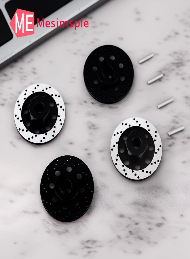 Mesimsple Alum Disc Brake 12mm Wheel Hex Hub for 14301 14302 14303 14209 14210 16207 16208 16209 16210 H16 H16E H16P H16BM H16BM H16GT H16DR Series Upgrade Parts Black - Image 2