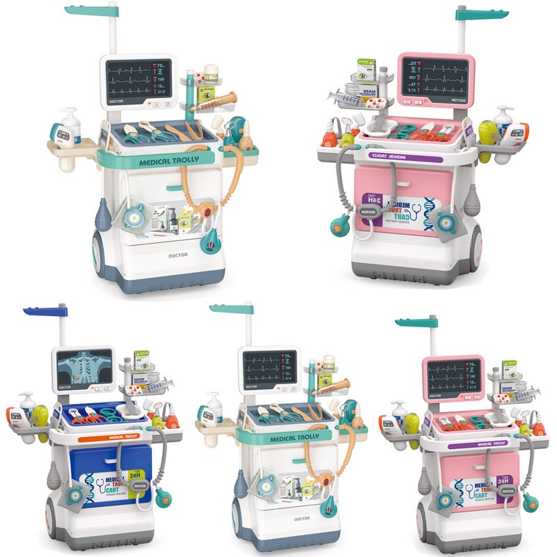 JC Kids Pretend Play Electric Doctor Set with Light & Sound - Educational Toy for  Role-Playing - Image 2