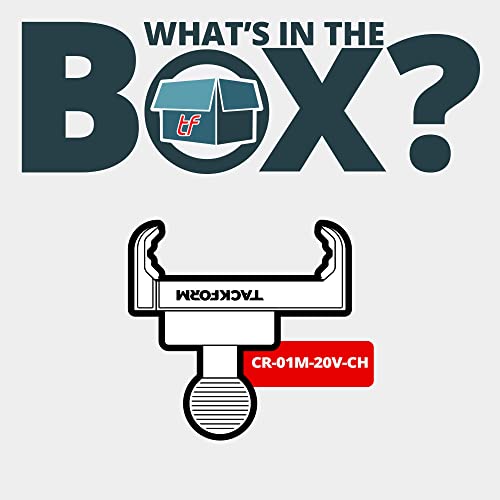 Tackform Enduro 20MAXX Vibe Chrome Phone Holder - Vibration Dampening - Grip Optimized for Motorcycle and Harsh Off Road Terrain | 20mm Aluminum Ball - Image 5