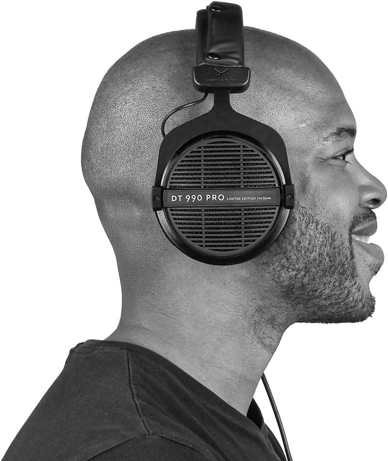 Beyer Dynamic beyerdynamic DT 990 PRO 250 ohm - LIMITED EDITION (Black, Straight Cable) - Image 3