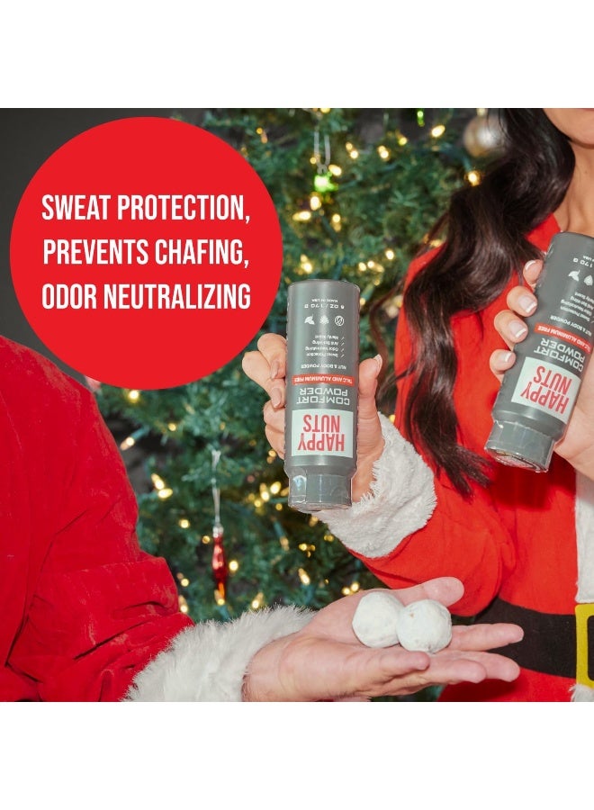 HAPPY NUTS Comfort Powder Deodorizing Powder For Men | Anti-Chafing, Sweat Defense & Odor Control (2 Pack, Original) - Image 3