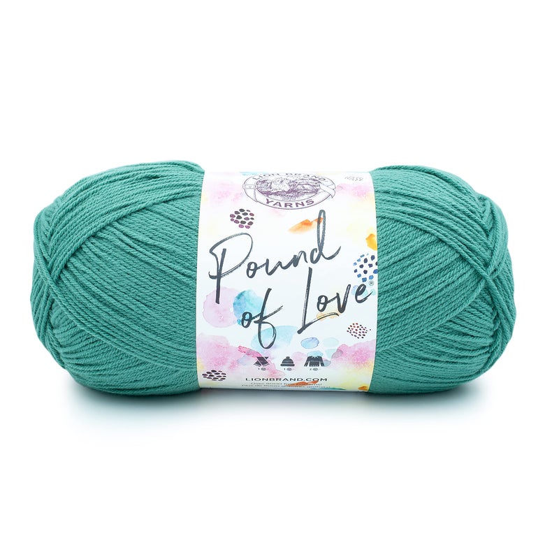 Lion Brand Yarn خيط ليون براند باوند أوف لوف لقيمة الخيوط للحياكة والكروشيه شلال