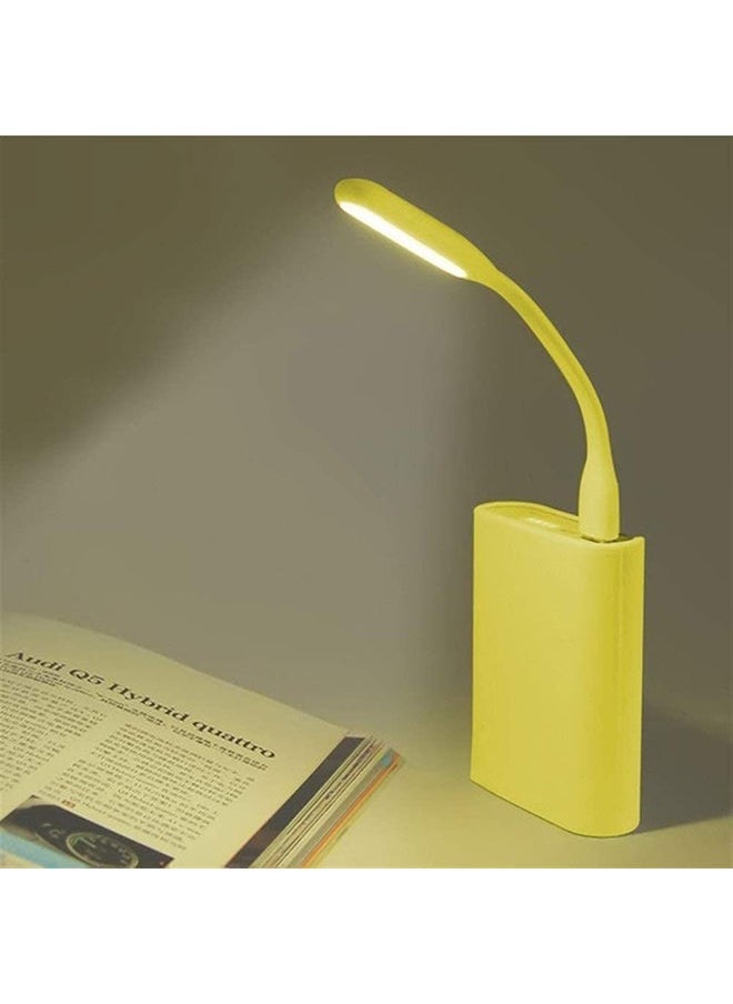 Generic 2 Piece Flexible Mini USB LED Night Light Yellow 169x18x9mm  - Image 4