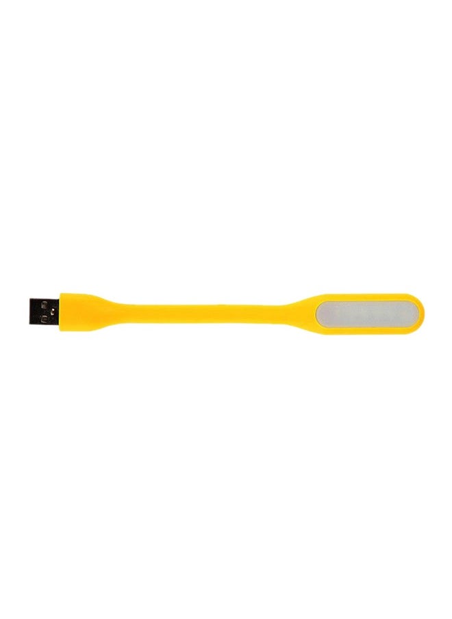 Generic 2 Piece Flexible Mini USB LED Night Light Yellow 169x18x9mm  - Image 2