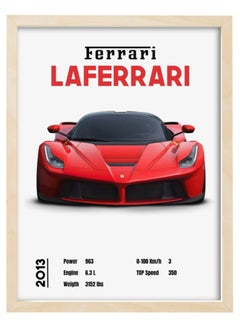 Ferrari Hypebeast Luxury Car Poster with Frame 30x40cm Gift for boys - pzsku/Z3DFAC0C0753C655EB4CDZ/45/_/1703831099/09c38740-0bb4-4443-8053-daf5af06053a