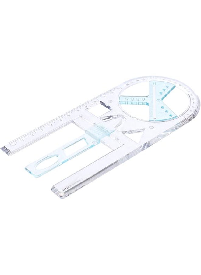 M&G Plastic Ruler, 15cm Stylish Designs for Precise Measurements, Ideal for School and Office - Image 1