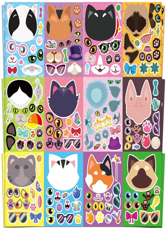 Ozepao Cat Make a Face Stickers - Image 1