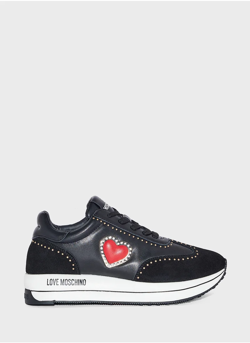 Love Moschino Casual Low Top Sneakers