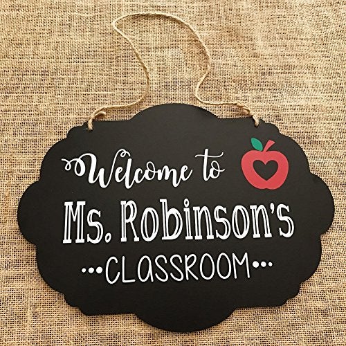 AUSTOR Chalkboard Sign 8x10 Inch Double Sided Erasable Message Board with Hanging Strings, 2 Shapes x 2, 4 Pack - Image 4