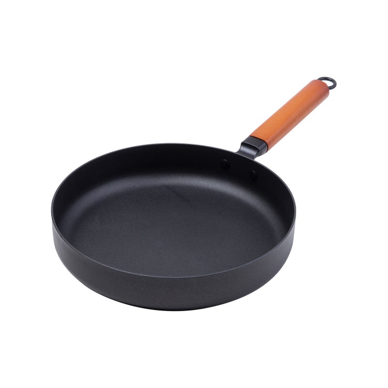 Non-stick Frying Pan Iron Pan Iron Skillet  Cookware Deep Frying Pan Iron Pot - Image 1