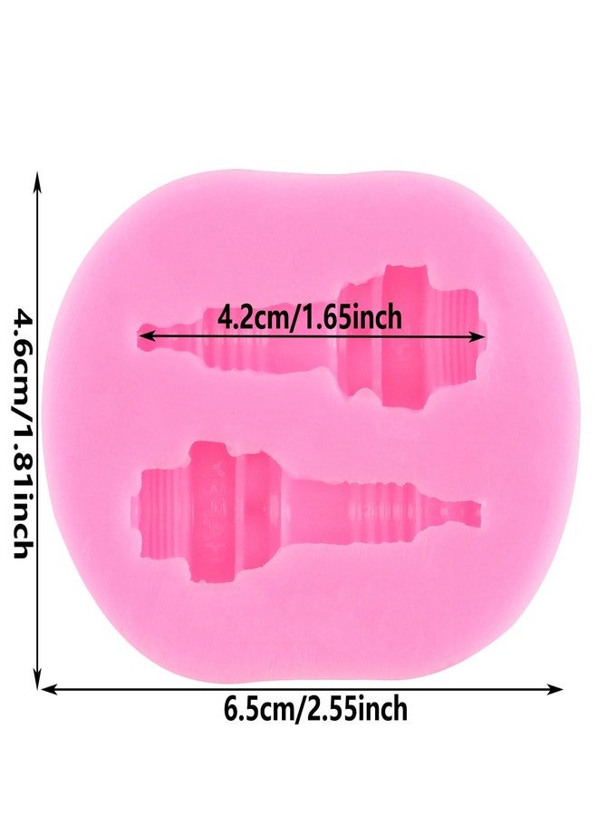 YIHUOMOLDS Hand Tools Silicone Molds Screw Fondant Mold Riveted Mold For Cake Decorating Cupcake Topper Chocolate Candy Gum Paste Polymer Clay - Image 2