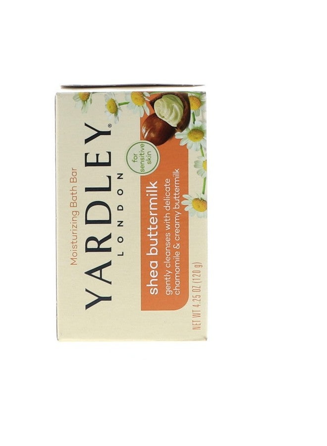 Yardley London Sensitive Skin Shea Buttermilk Bar Soap 4.25 Oz (Pack Of 2) - Image 5