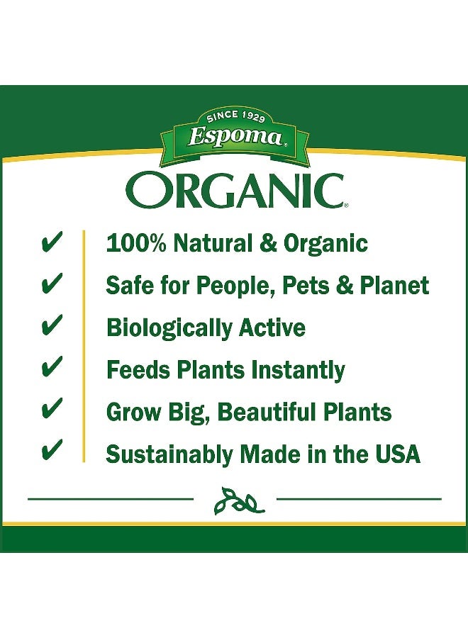 Espoma Organic 8 Ounce Concentrated Indoor! Plant Food - Indoor Plant Fertilizer For Large And Small Plants Like Pothos, Fiddle Leaf Fig, Monstera, Snake And Palms  - Image 4