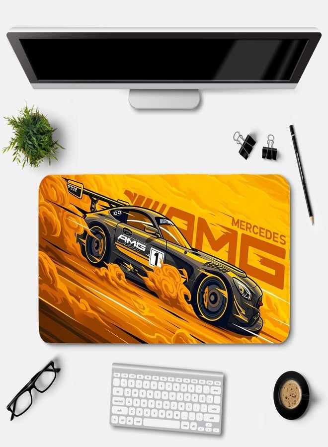 Extended Gaming Mouse Pad for Desk (23x11.5 Inch) - Large Mouse Pad for Office & Home | Non-Slip Rubber Base, Smooth Surface Desk Mat for Laptop, Keyboard & Mouse (Sports Car Edition) (Print 8) - Image 2