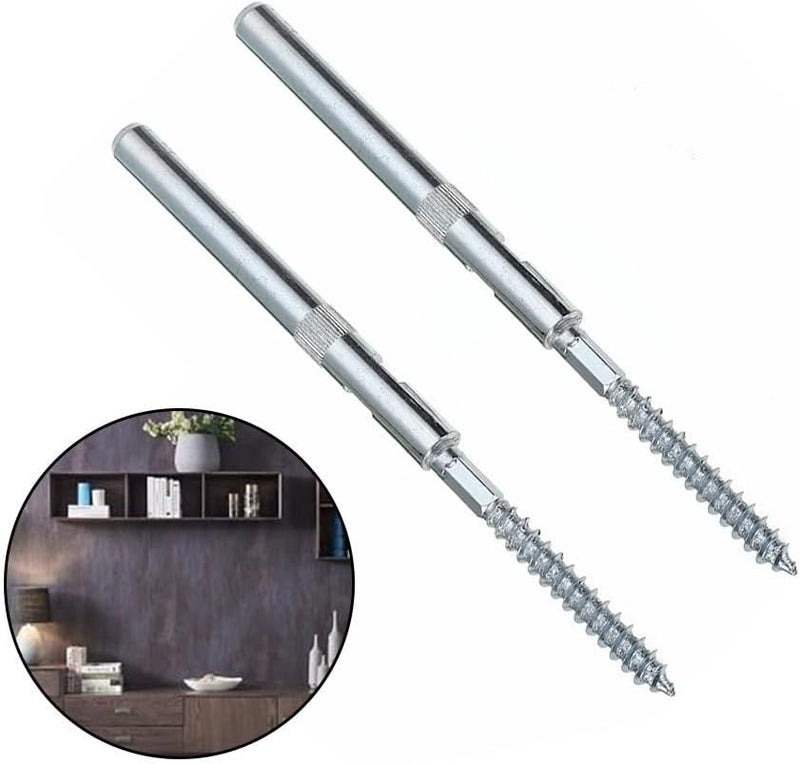 Floating Shelf Invisible Support Bracket 10x150MM Metal Rod Wall Mount Strong Stable - Image 3