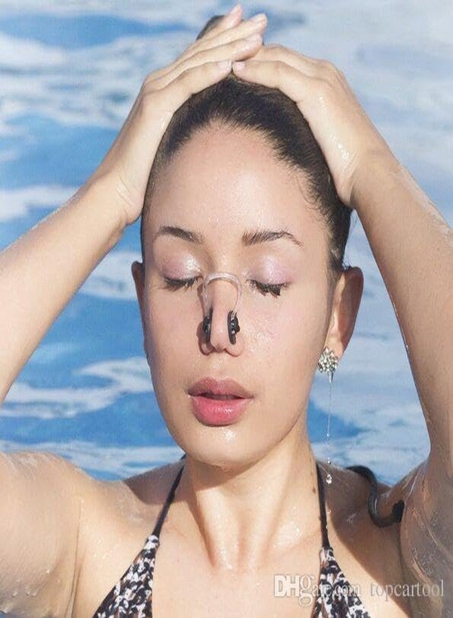 KAAS Swimming Kit Nose and Ear Protector Water Protector Nose Clip and Ear Clip for Swimmer, Adults and Children Swimming Ear Plugs (Green) - Image 4