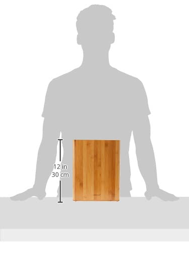 ARCOS Universal Knife Block Set Without Knives Up to 10 Inch. 220x89x280mm. 3700 gr. Made of Bamboo. Series Tacos Universales. Color Brown - Image 3