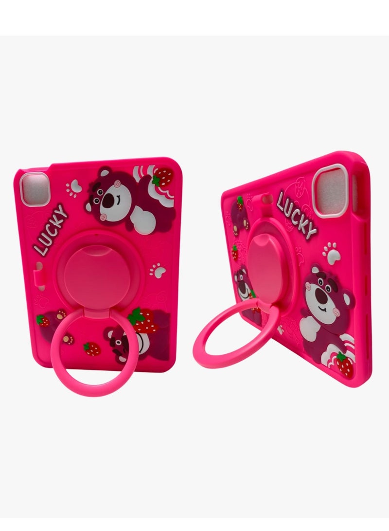 Lucky Extra protection for iPad (A16) 11th Generation 11 Inch 2025/10th Generation 10.9 Inch 2022 Case with Pencil Holder, Hybrid iPad 11 10 Case - Image 4